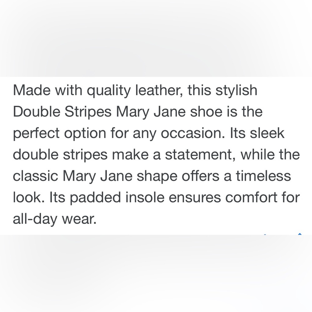 C. Paravano Two Tone Double Strap Mary Jane Flats - Picture 3 of 5